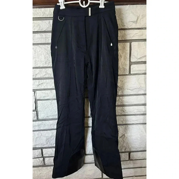 Marker Women's Black Ski Snow Pants with Aqua Guard Stretch Size 4 Gorpcore - Picture 1 of 8